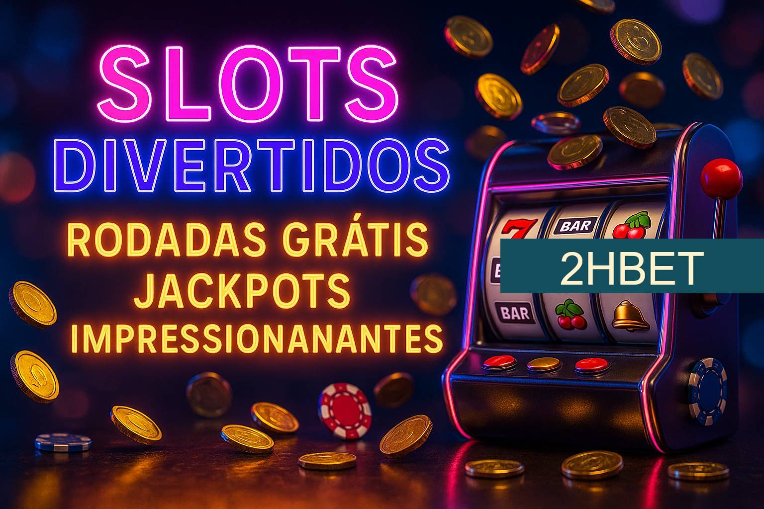 Diversos jogos de caça-níqueis